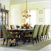 Hooker Furniture Grandeur Double Pedestal Rectangular Dining Table