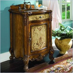 Hooker Furniture Glenhill Carved Two Tone Sink Chest w/Resin Top