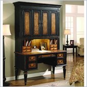 Hooker Furniture North Hampton Desk with Hutch in Black Finish