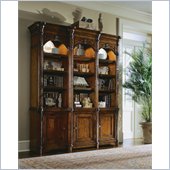 Hooker Furniture Wynterhall Bookcase Base and Deck in Warm Brown