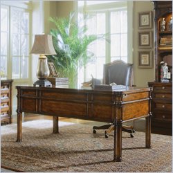 Hooker Furniture Wynterhall Leg Desk and Chair Office Set