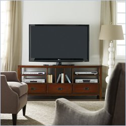 Hooker Furniture Danforth 64 TV Stand in Rich Medium Brown