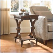 Hooker Furniture Seven Seas Accent Table with Zebra Stone Inlay