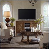 Hooker Furniture Primrose Hill 60in TV Stand in Wheatfield