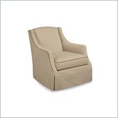 Hooker Furniture Primrose Hill Skirted Chair in Villa Brown