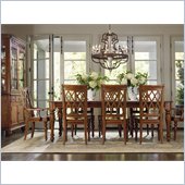 Hooker Furniture Primrose Hill Dining Table with Leaves in Villa Brown