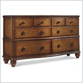 Hooker Furniture Primrose Hill Eight-Drawer Dresser in Villa Brown