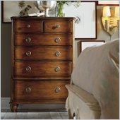 Hooker Furniture Primrose Hill Six-Drawer Chest in Villa Brown