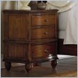 ADD TO YOUR SET: Hooker Furniture Primrose Hill Three Drawer Nightstand in Villa Brown