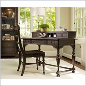 Hooker Furniture Harbour Pointe Writing Desk and Hutch in Bungalow