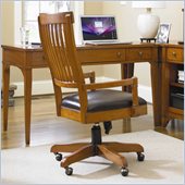 Hooker Furniture Abbott Place Desk Chair in Natural Cherry