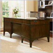 Hooker Furniture Abbott Place 66 Inch Wide Executive Desk in Cherry