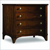 Hooker Furniture Abbott Place Lateral File Cabinet in Warm Cherry