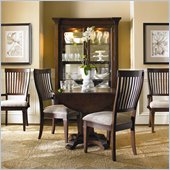 Hooker Furniture Abbott Place China Cabinet in Warm Cherry Finish