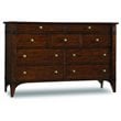 ADD TO YOUR SET: Hooker Furniture Abbott Place Nine-Drawer Dresser in Warm Cherry Finish