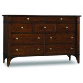 Hooker Furniture Abbott Place Nine-Drawer Dresser in Warm Cherry Finish