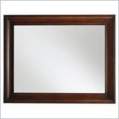 Hooker Furniture Abbott Place Landscape Mirror in Warm Cherry Finish
