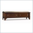 ADD TO YOUR SET: Hooker Furniture Abbott Place Two-Drawer Bench in Warm Cherry