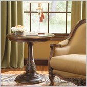 Hooker Furniture Beladora Round Accent Table in Caramel Finish