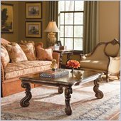 Hooker Furniture Beladora Rectangle Cocktail Table in Caramel Finish