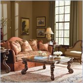 Hooker Furniture Beladora Square Cocktail Table in Caramel Finish