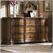 ADD TO YOUR SET: Hooker Furniture Beladora Dresser in Caramel with Gold Tipping