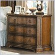 ADD TO YOUR SET: Hooker Furniture Beladora Bachelors Chest in Caramel Finish