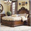 ADD TO YOUR SET: Hooker Furniture Beladora Platform Bed in Caramel with Gold Tipping