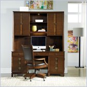Hooker Furniture Felton Computer Credenza and Hutch Set