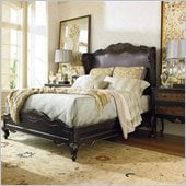 Hooker Furniture Grandover Upholstered Shelter Bed
