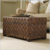 Hooker Furniture Seven Seas Abacca Sliding Top Trunk Cocktail Table