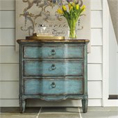 Hooker Furniture Seven Seas Three Drawer Turquoise Chest Console