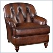 ADD TO YOUR SET: Hooker Furniture Seven Seas Club Chair in Sedona Chateau Leather