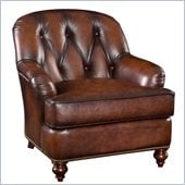 Hooker Furniture Seven Seas Club Chair in Sedona Chateau Leather