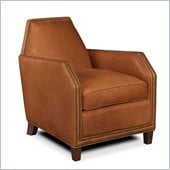 Hooker Furniture Seven Seas Club Chair in Arandis Copper Leather