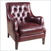 Hooker Furniture Seven Seas Club Chair in Catwalk Claudia Leather