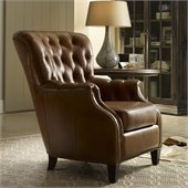 Hooker Furniture Seven Seas Club Chair in Aegis Glove Leather