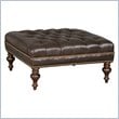 ADD TO YOUR SET: Hooker Furniture Seven Seas Square Cocktail Ottoman in Etosha Halali