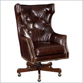 Hooker Furniture Seven Seas Executive Swivel Tilt Chair in Kona Bold