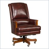 Hooker Furniture Seven Seas Executive Chair in Omega Blackberry