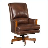 Hooker Furniture Seven Seas Executive Chair in Omega Driftwood