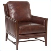 Hooker Furniture Seven Seas Exposed Wood Club Chair in Halona Native