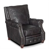 Hooker Furniture Seven Seas Recliner Chair in Old Saddle Black