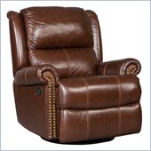 Hooker Furniture Seven Seas Swivel Glider Recliner Chair in Toro
