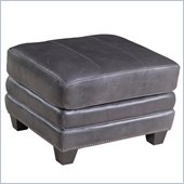Hooker Furniture Seven Seas Ottoman in Zorro Carbon