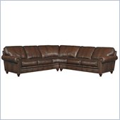 Hooker Furniture Seven Seas 2 Piece Sectional in Sarzana Fortress