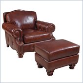 Hooker Furniture Seven Seas Chair and Ottoman in Catwalk Gisele