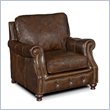 ADD TO YOUR SET: Hooker Furniture Seven Seas Stationary Chair in Old Saddle Cocoa