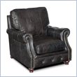 ADD TO YOUR SET: Hooker Furniture Seven Seas Stationary Chair in Old Saddle Black