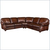 Hooker Furniture Seven Seas 2 Piece Sectional in Sedona Chateau